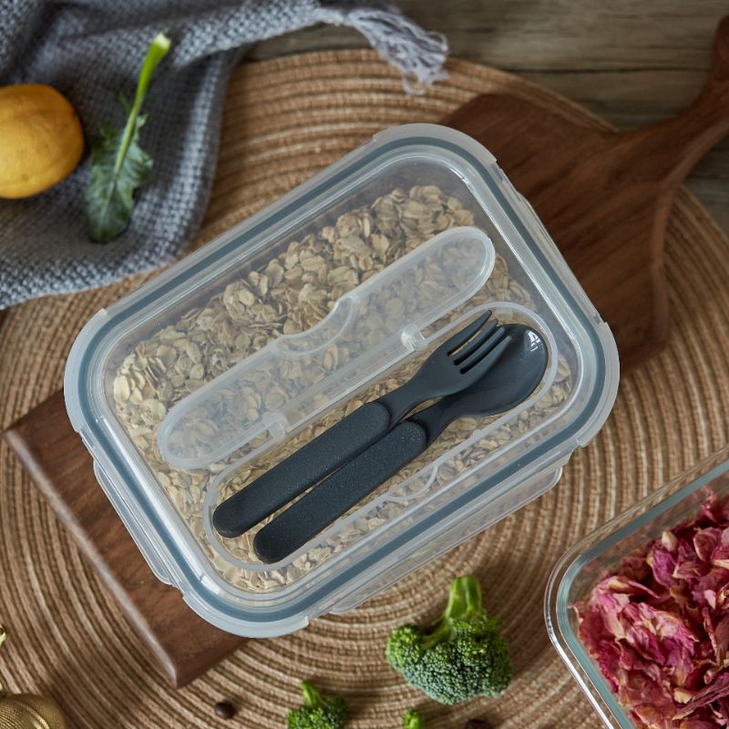 Compartment Lunch Glass Container Manufacturer_Wholesaler_Supplier